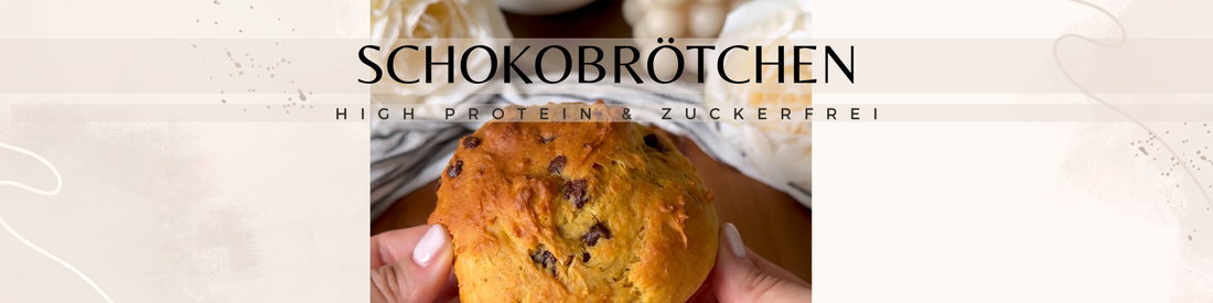 Rezept Schokobrötchen: High Protein & zuckerfrei
