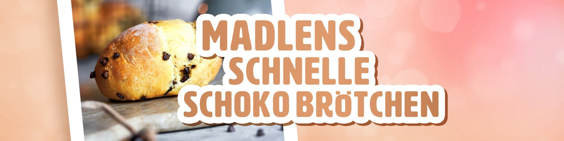 Schnelle Schokobrötchen