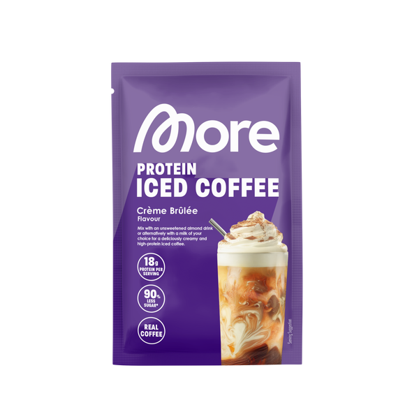 Protein Iced Coffee · Crème Brûlée
