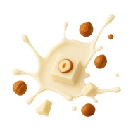 White Hazelnut Nougat / 12 x 2x25g